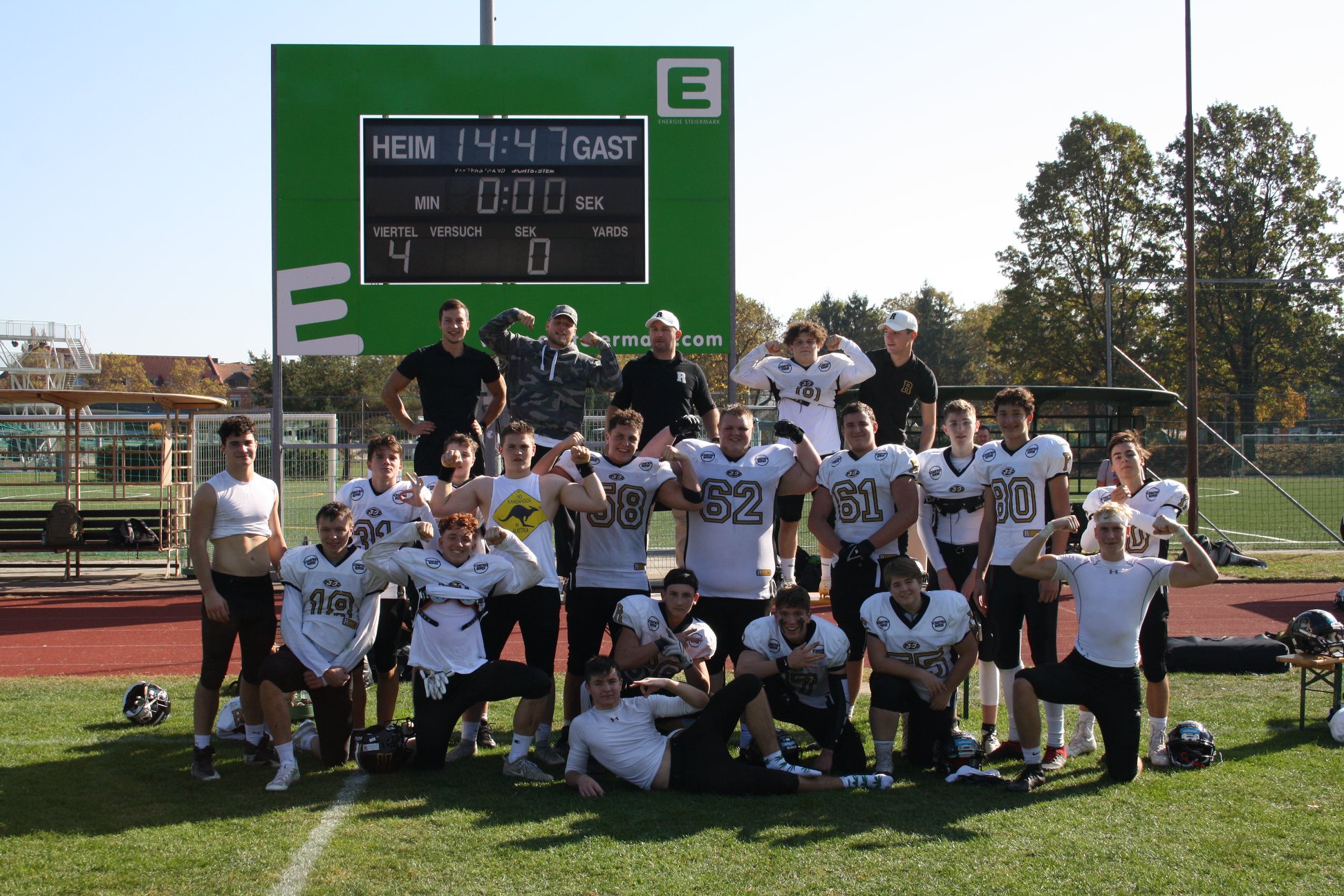 Historischer Sieg der U18 in Graz