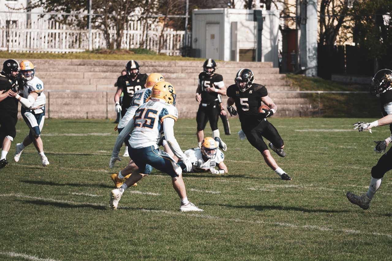 AFC RANGERS Mödling AFL Team 2 Heimniederlage gegen Graz Giants